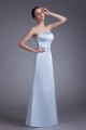 Floor-Length Strapless Pleats A-Line Sleeveless Long Bridesmaid Dresses under 100 02010160